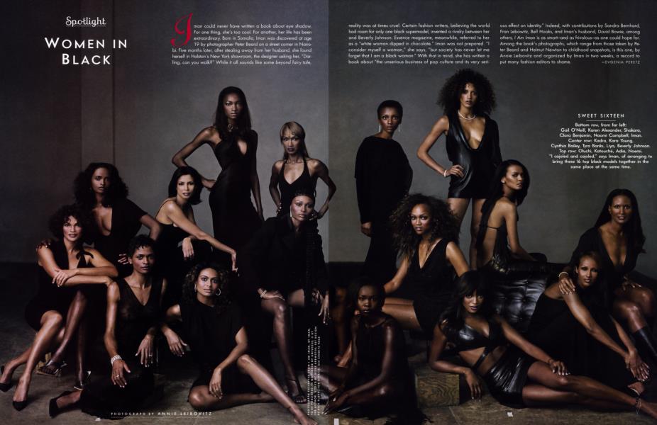 WOMEN IN BLACK | Vanity Fair | September 2001