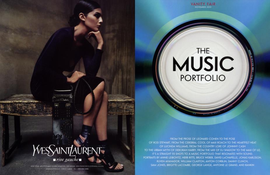 THE MUSIC PORTFOLIO | Vanity Fair | November 2001