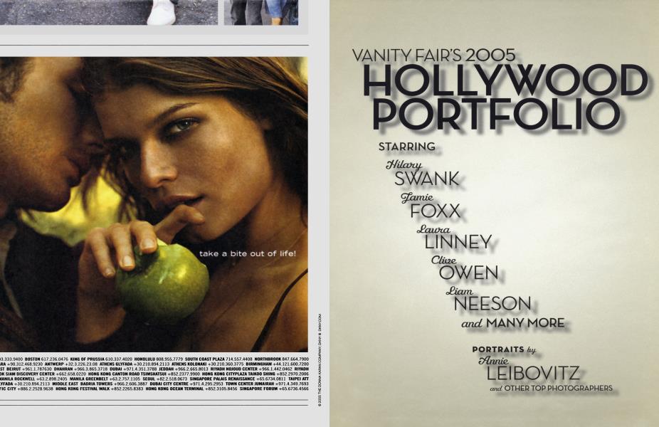 VANITY FAIR'S 2005 HOLLYWOOD PORTFOLIO | Vanity Fair | March 2005