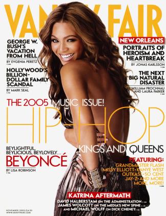 Above and Beyoncé | Vanity Fair | November 2005