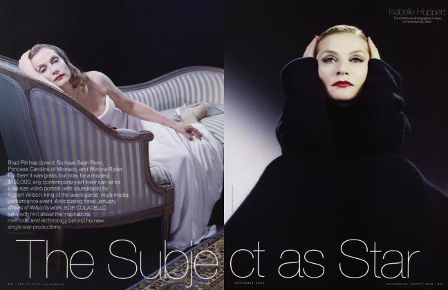 THE MUSIC PORTFOLIO | Vanity Fair | November 2000
