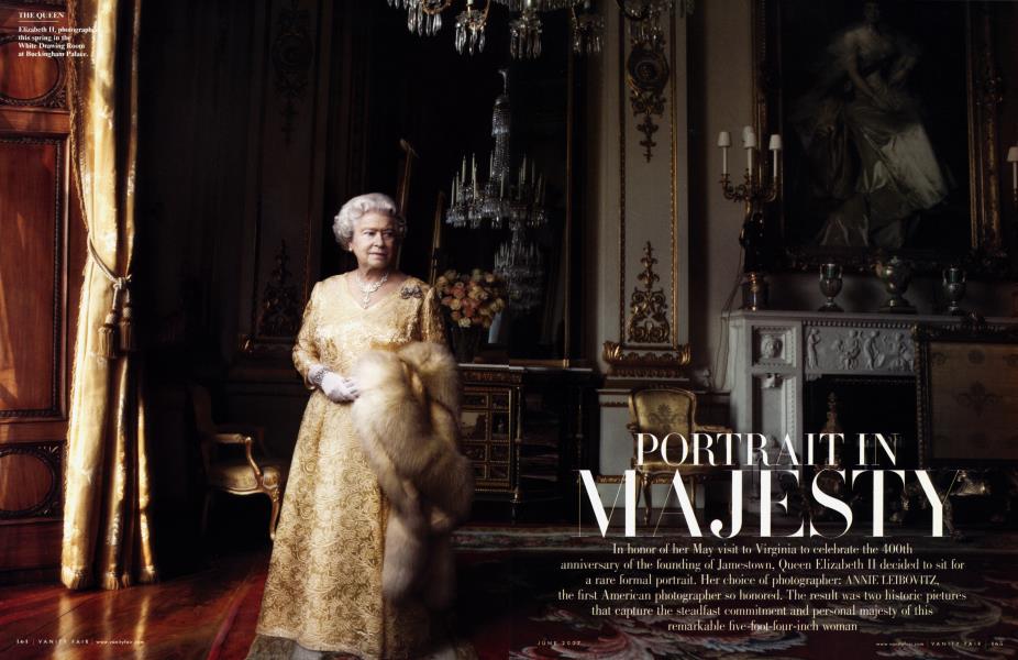 PORTRAIT IN MAJESTY | Vanity Fair | June 2007