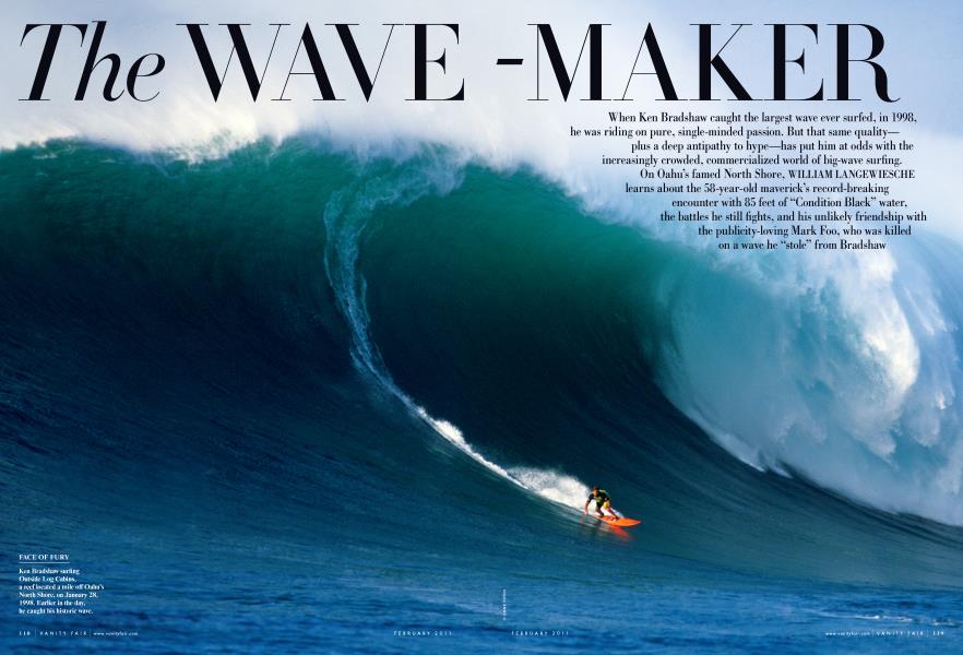 The WAVE-MAKER | Vanity Fair | February 2011