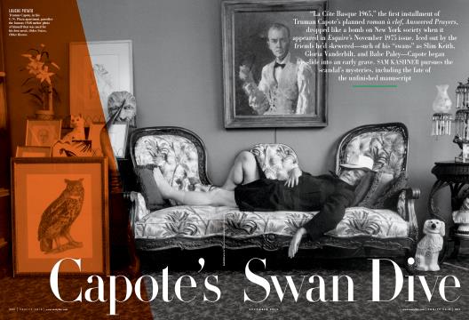 Capote's Swan Dive - December | Vanity Fair