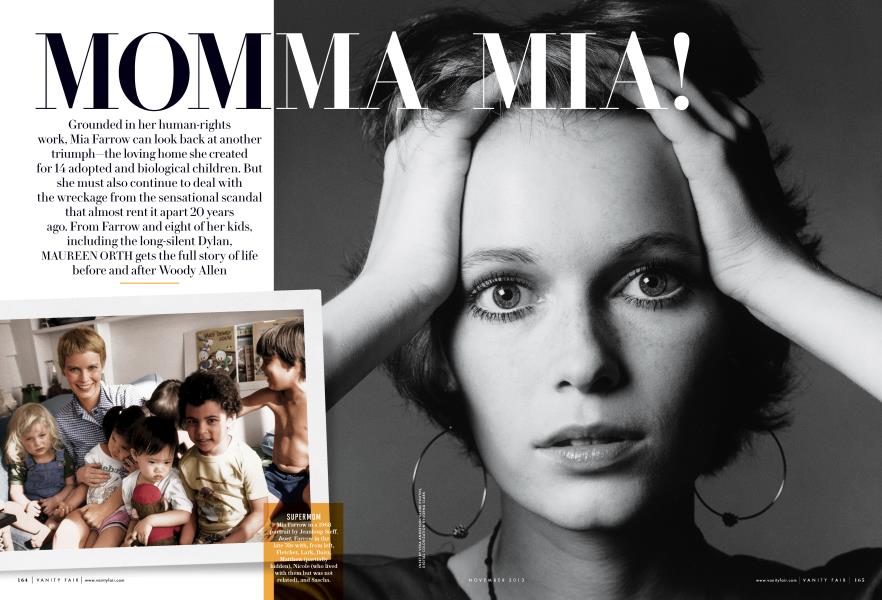 MOMMA MIA! | Vanity Fair | November 2013