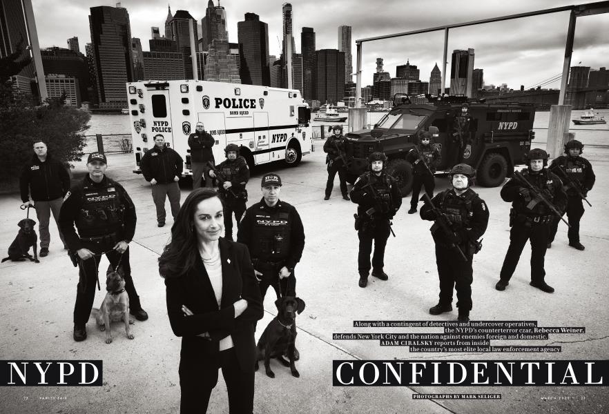 NYPD CONFIDENTIAL | Vanity Fair | MARCH 2025