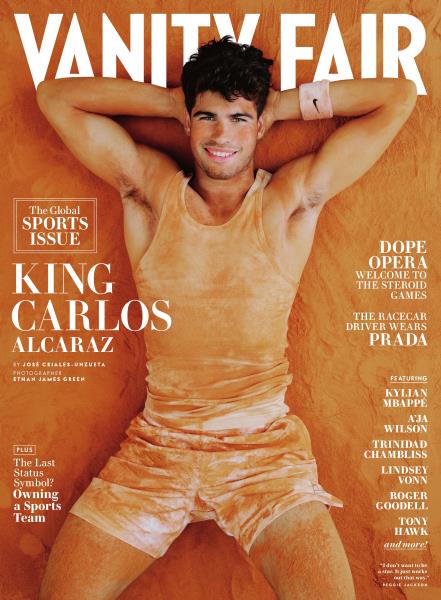 Vanity Fair magazine cover for SPORTS 2026